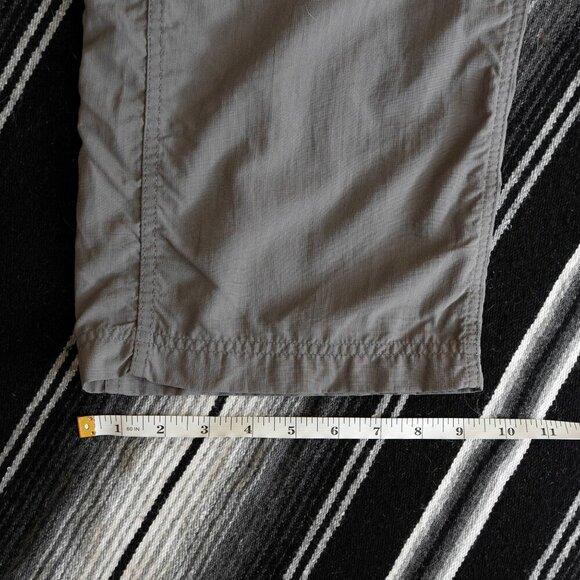 THE NORTH FACE Womens Sz 14 Gray Horizon Tempest Convertible Capri to Long Pants - Picture 10 of 10